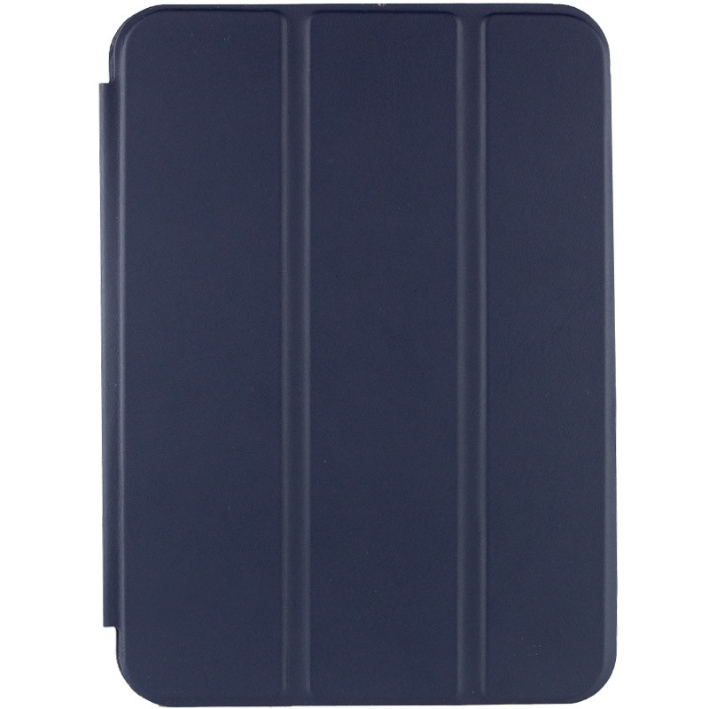 Чехол-книжка Smart Case Series with logo для Apple iPad Mini 6 (8.3") (2021) (2024) (Синий / Dark Blue)