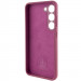 Чохол Silicone Cover Lakshmi Full Camera (AAA) на Samsung Galaxy S22 (Бордовий / Plum) в магазині vchehle.ua