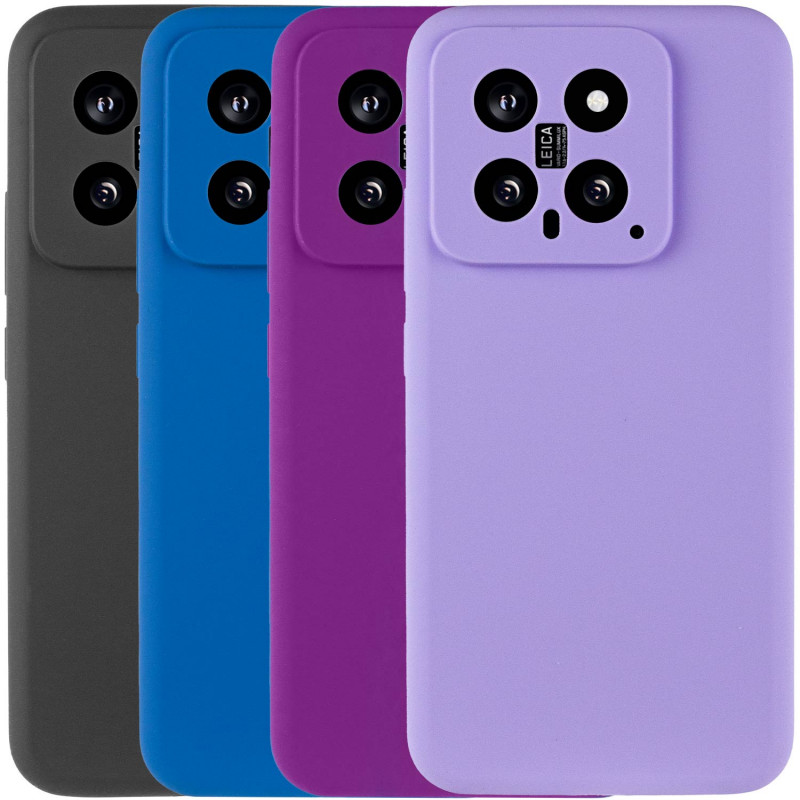 Чехол Silicone Cover Lakshmi Full Camera (AA) для Xiaomi 14