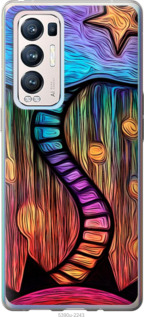 

Чехол Арт, сказка, небо, звезда для Oppo Reno5 Pro Plus 1401042