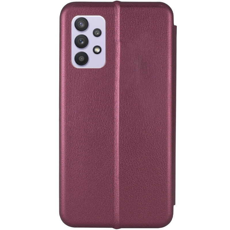 Фото Шкіряний чохол-книжка Classy на Samsung Galaxy A13 4G (Бордовий) в маназині vchehle.ua