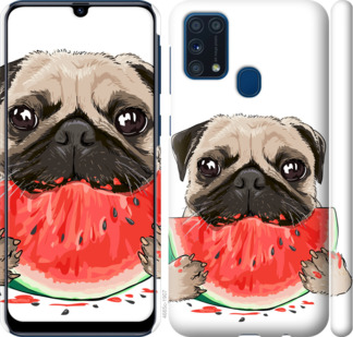 

Чохол Мопс і кавун на Samsung Galaxy M31 M315F 932385