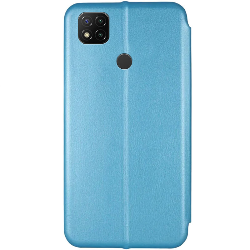 Фото Кожаный чехол-книжка Classy для Xiaomi Redmi 9C / 10A (Голубой) на vchehle.ua