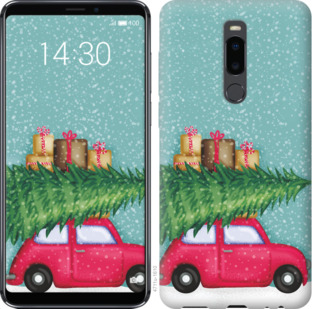 

Чохол Машина з подарунками на Meizu Note 8 867567