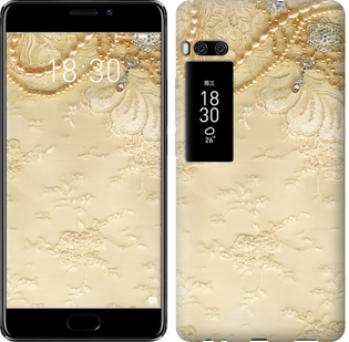 Чехол Кружевной орнамент для Meizu Pro 7 Plus