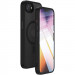 TPU+PC чехол Metal Buttons with  Magnetic Safe Colorful для Apple iPhone 16e (6.1") (Черный / Black)