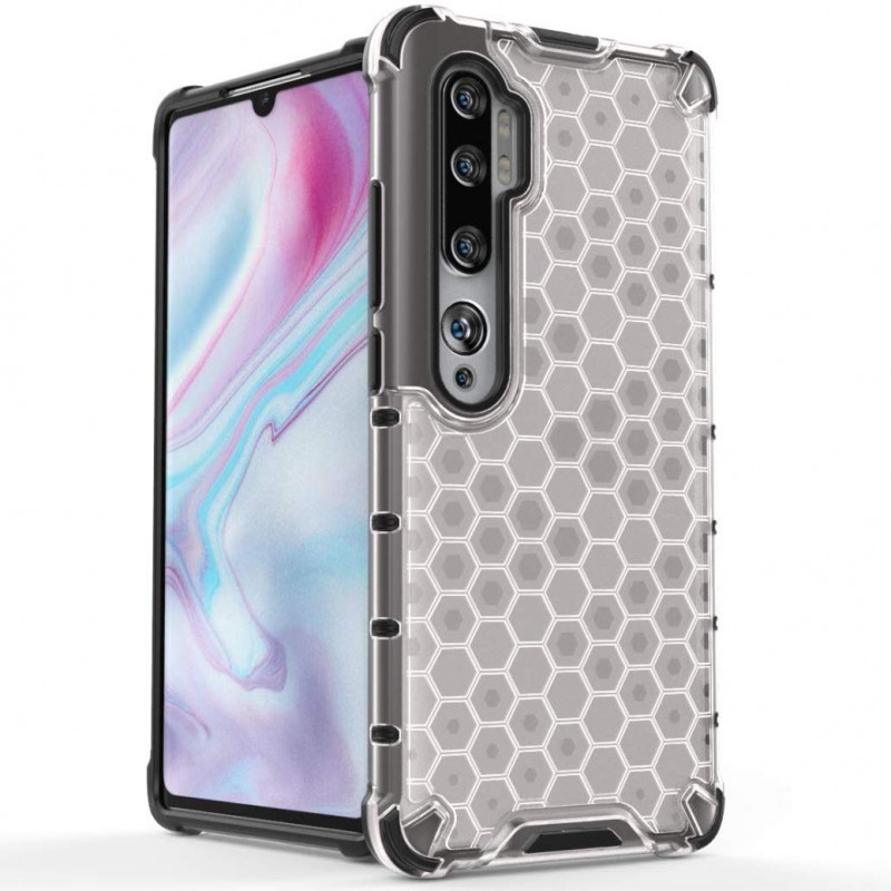 Фото Ударопрочный чехол Honeycomb для Xiaomi Mi Note 10 / Note 10 Pro / MI CC9 Pro (Прозрачный) на vchehle.ua