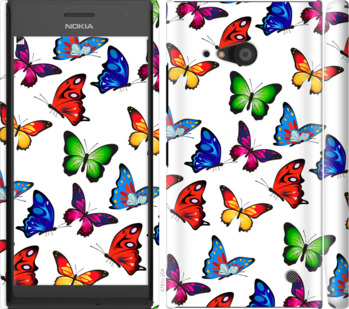 

Чехол Красочные мотыльки для Nokia Lumia 730 881655
