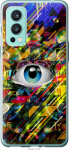 Чехол Абстрактный глаз для OnePlus Nord 2