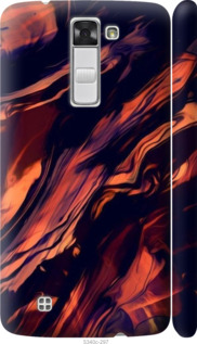 

Чохол Черно-оранжевая абстракция для LG K8 K350E 1404534
