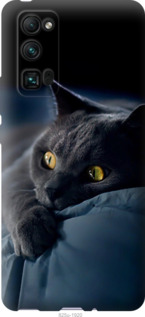 Чехол Дымчатый кот для Huawei Honor 30 Pro