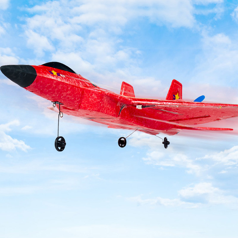 Фото Самолет на радиоуправлении SCHE HW32 F22 Fighter (Red) в магазине vchehle.ua