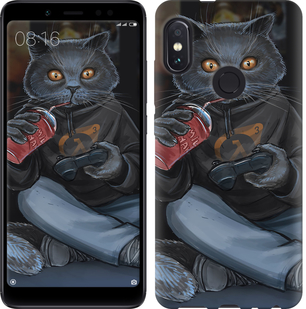

Чехол gamer cat для Xiaomi Redmi Note 5 (DC) 635507