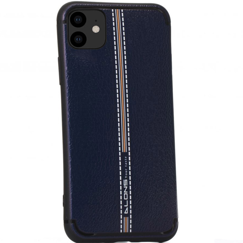 

TPU чехол DLONS Lenny Series для Apple iPhone 11 (6.1") (Синий) 767168