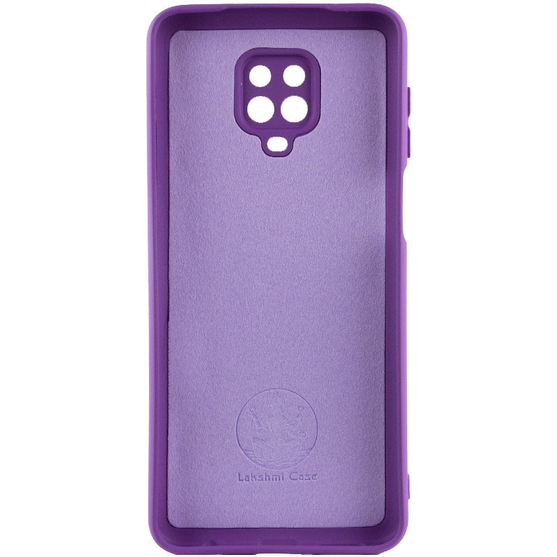 Фото Чехол Silicone Cover Lakshmi Full Camera (A) для Xiaomi Redmi Note 9s / Note 9 Pro / Note 9 Pro Max (Фиолетовый / Purple) на vchehle.ua