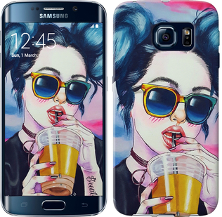 

Чохол Арт-дівчина в окулярах на Samsung Galaxy S6 Edge G925F 246906