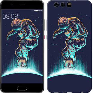 

Чехол Космонавт на скейтборде для Huawei P10 Plus 591492