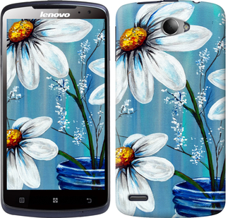 

Чехол Красивые арт-ромашки для Lenovo S920 323382