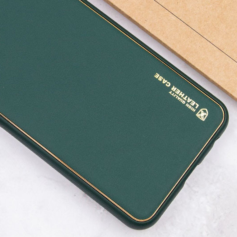 Фото Кожаный чехол Xshield для Samsung Galaxy A05 (Зеленый / Army green) на vchehle.ua