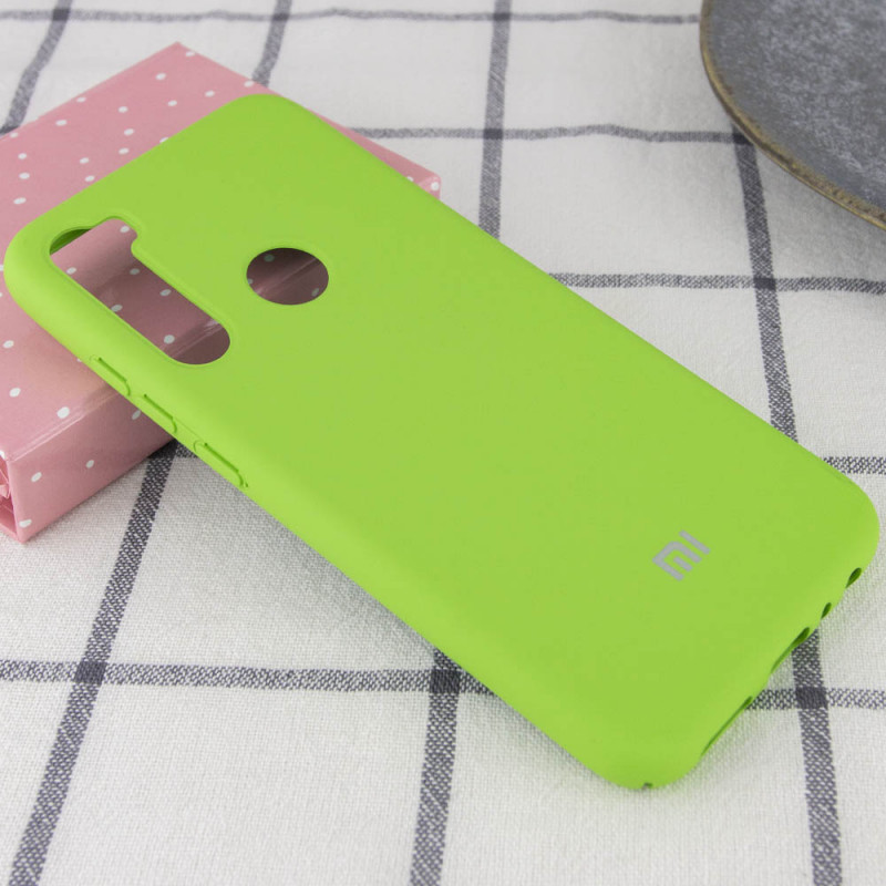 Фото Чохол Silicone Cover Full Protective (A) на Xiaomi Redmi Note 8 / Note 8 2021 (Зелений / Green) на vchehle.ua
