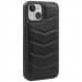 Кожаная накладка Puffer with Magnetic Safe для Apple iPhone 15 (6.1") (Black) в магазине vchehle.ua