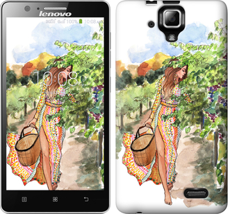 

Чехол Девушка Лето для Lenovo A536 102940