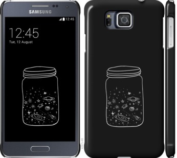 

Чехол Космос в банке для Samsung Galaxy Alpha G850F 728700