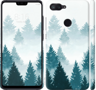 

Чехол Акварельные Елки для Xiaomi Mi 8 Lite 862740