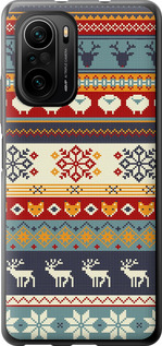

Чехол Рождественский орнамент для Xiaomi Poco F3 1602551