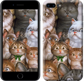 

Чехол коты для iPhone 7 plus (5.5") 476279