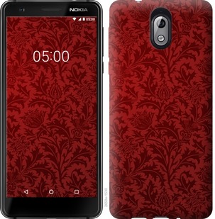 

Чохол Чохол цвета бордо для Nokia 2.2 741861