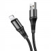 Фото Дата кабель Hoco X50 "Excellent" USB to Lightning (1m) (Черный) в магазине vchehle.ua