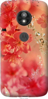 

Чехол Розовые цветы для Motorola Moto E5 Play 704251