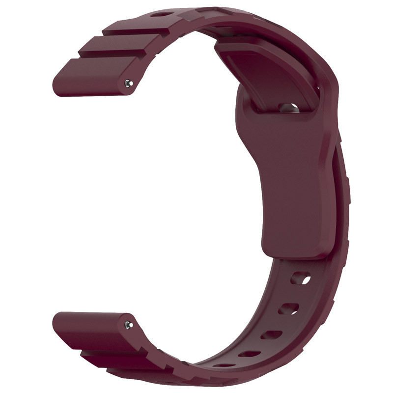 Фото Силиконовый ремешок Defense для Smart Watch 22mm (Plum) в магазине vchehle.ua