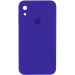 Чохол Silicone Case Square Full Camera Protective (AA) на Apple iPhone XR (6.1") (Фіолетовий / Ultra Violet)