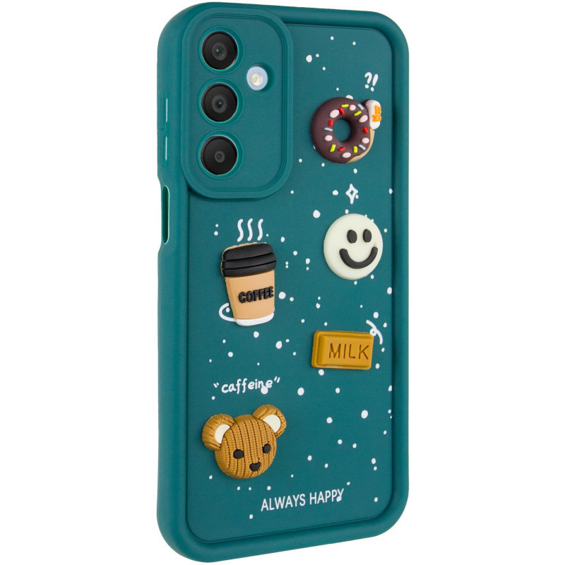 Чохол TPU Toys Case на Samsung Galaxy A15 4G/5G (Pine Green / Always Happy)