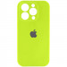 Чохол Silicone Case Full Camera Protective (AA) на Apple iPhone 16 Pro Max (6.9") (Кіслотно-зелений / Acid Green)