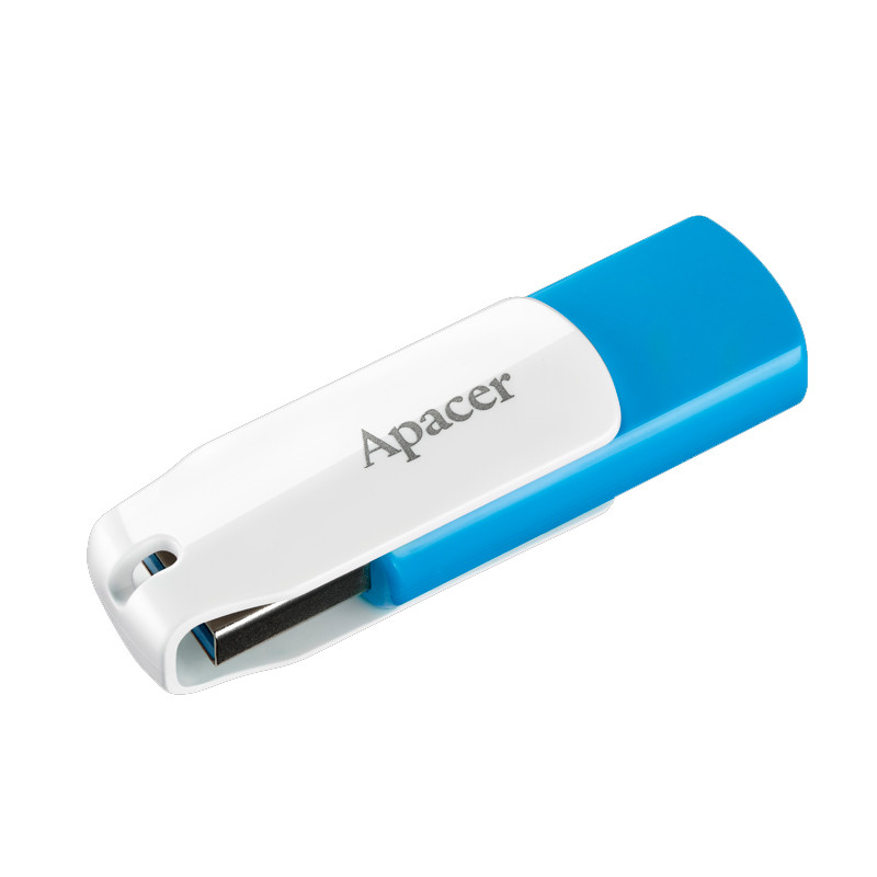 Флеш накопитель Apacer USB 3.2 Gen1 AH357 128GB (Blue / White) в магазине vchehle.ua