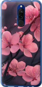 Чехол Пурпурная сакура для Xiaomi Redmi 8