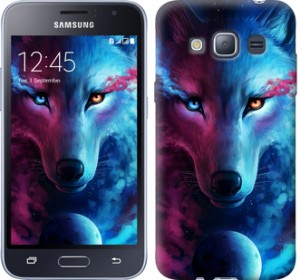 Чохол Арт-вовк на Samsung Galaxy J1 (2016) Duos J120H