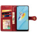Фото Кожаный чехол книжка GETMAN Gallant (PU) для Xiaomi Mi 11 Lite (Красный) в магазине vchehle.ua