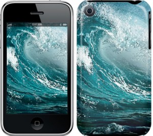 Чехол Морская волна для iPhone 3Gs