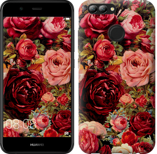 

Чехол Цветущие розы для Huawei Nova 2 629370