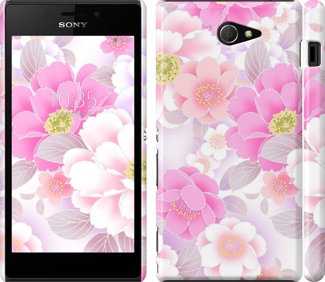 

Чохол Цвіт яблуні на Sony Xperia M2 D2305 144897