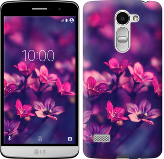

Чехол Пурпурные цветы для LG Ray 176626