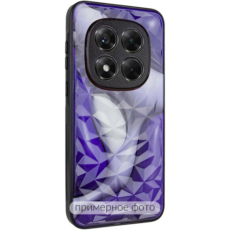 TPU+PC чохол Prisma BubbleGum на Xiaomi Redmi Note 14 4G (Int. version) (3D Blue)