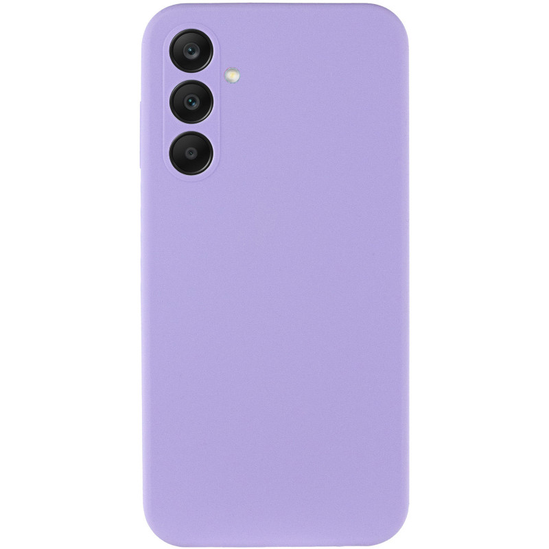 Фото Чохол Silicone Cover Lakshmi Full Camera (AA) на Samsung Galaxy A36 5G (Бузковий / Dasheen) на vchehle.ua