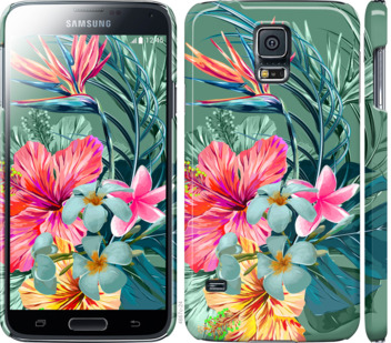 

Чохол Тропічні квіти v1 на Samsung Galaxy S5 g900h 844799