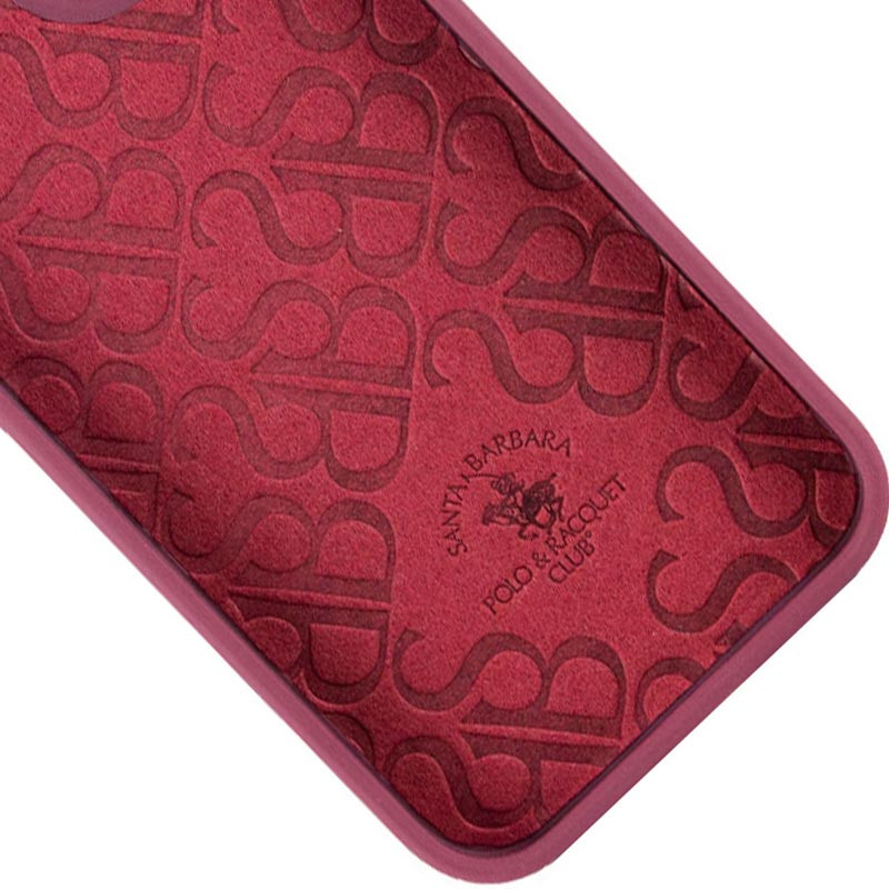Кожаный чехол Polo Santa Barbara для Apple iPhone 14 Pro (6.1") (Red) в магазине vchehle.ua