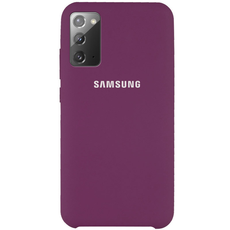 

Чохол Silicone Cover (AAA) на Samsung Galaxy Note 20 (Фіолетовий / Grape) 927820